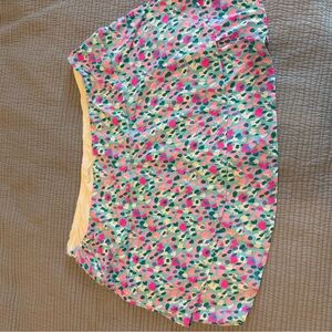 Lilly Pulitzer Teal Pink Multicolor Athletic Skirt